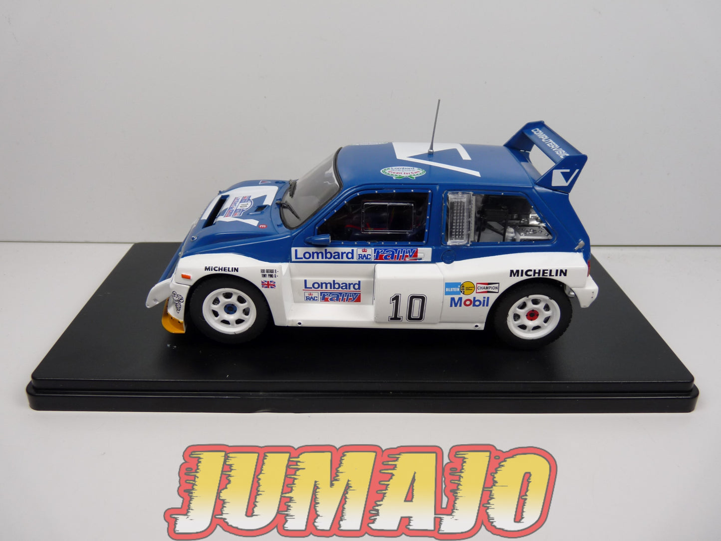RVQ21 Voiture Rallye 1/24 SALVAT Models : MG Metro 6R4 1985 #10 Pond