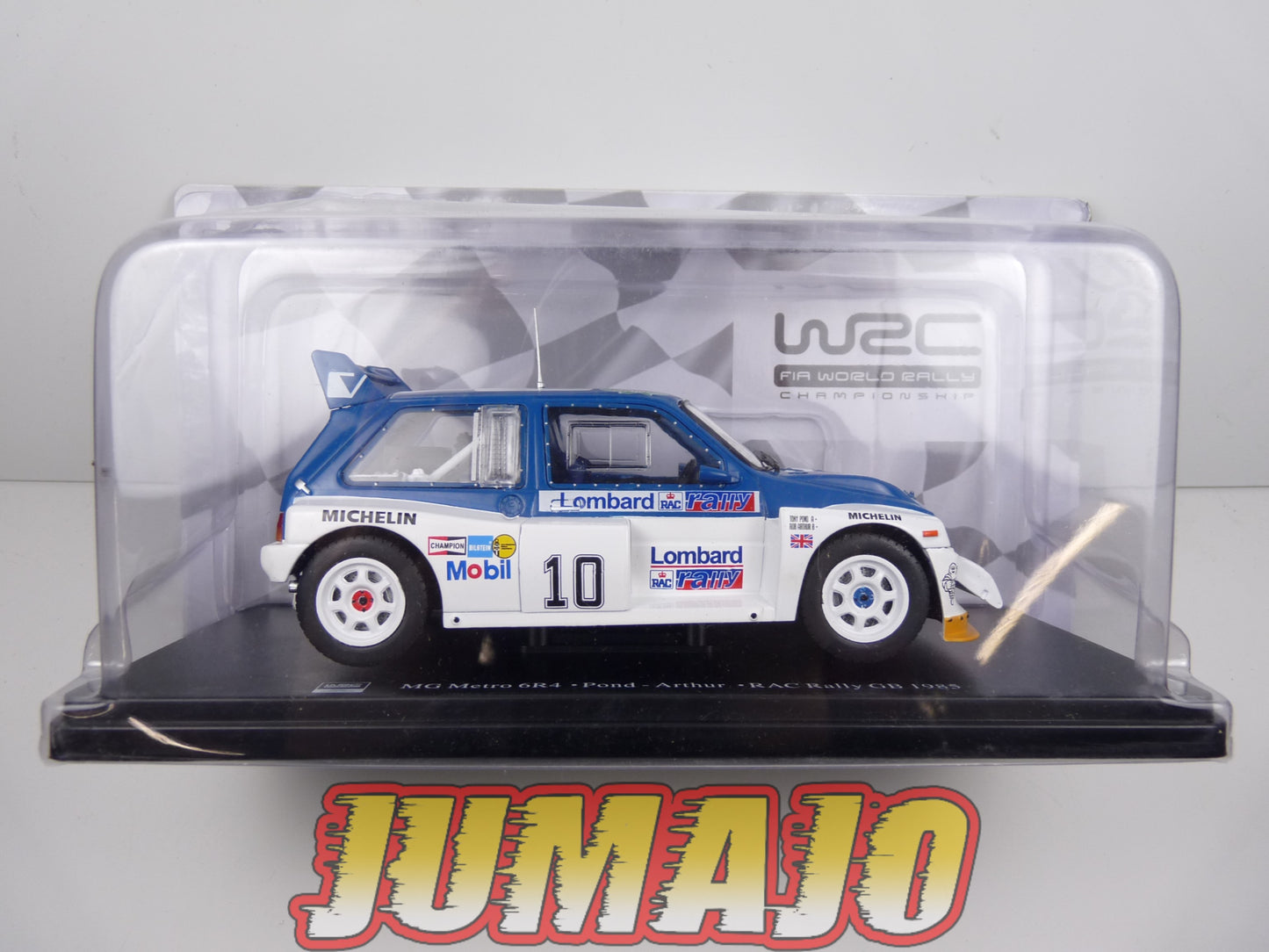 RVQ21 Voiture Rallye 1/24 SALVAT Models : MG Metro 6R4 1985 #10 Pond