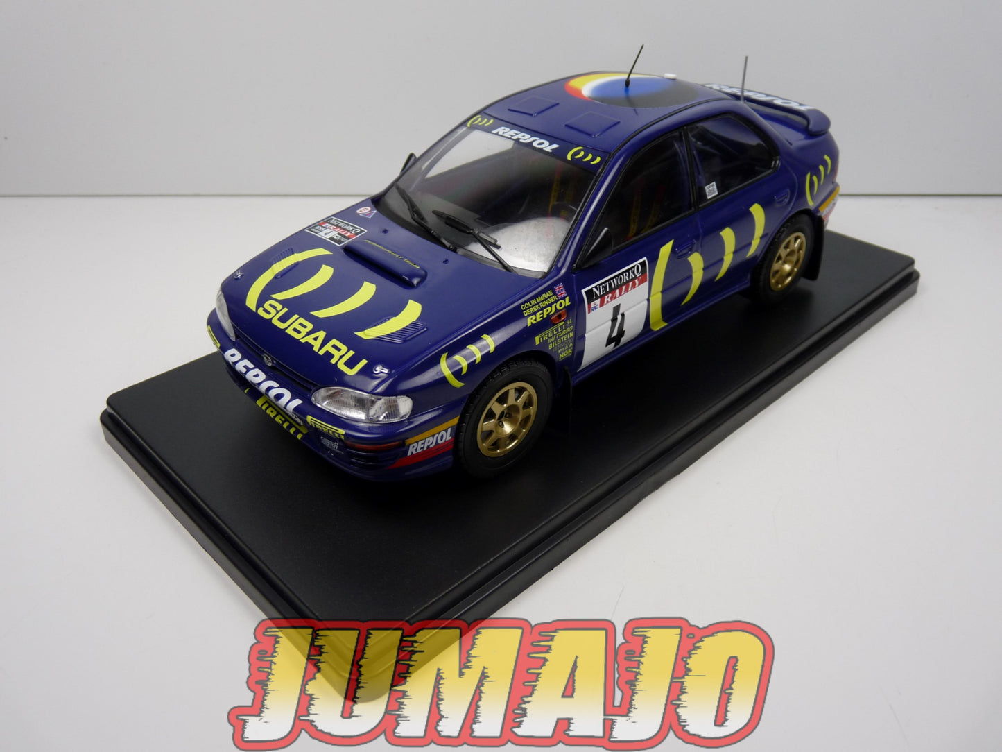 RVQ23 Voiture Rallye 1/24 SALVAT Models : SUBARU Impreza 555 1995 #4 McRae
