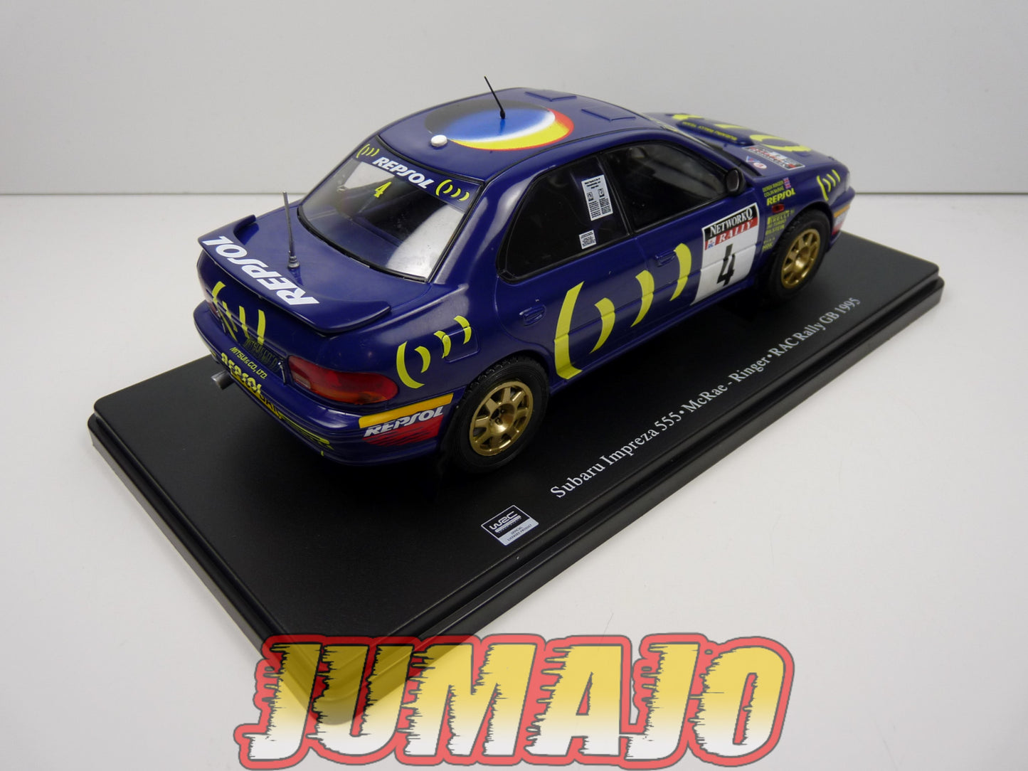 RVQ23 Voiture Rallye 1/24 SALVAT Models : SUBARU Impreza 555 1995 #4 McRae
