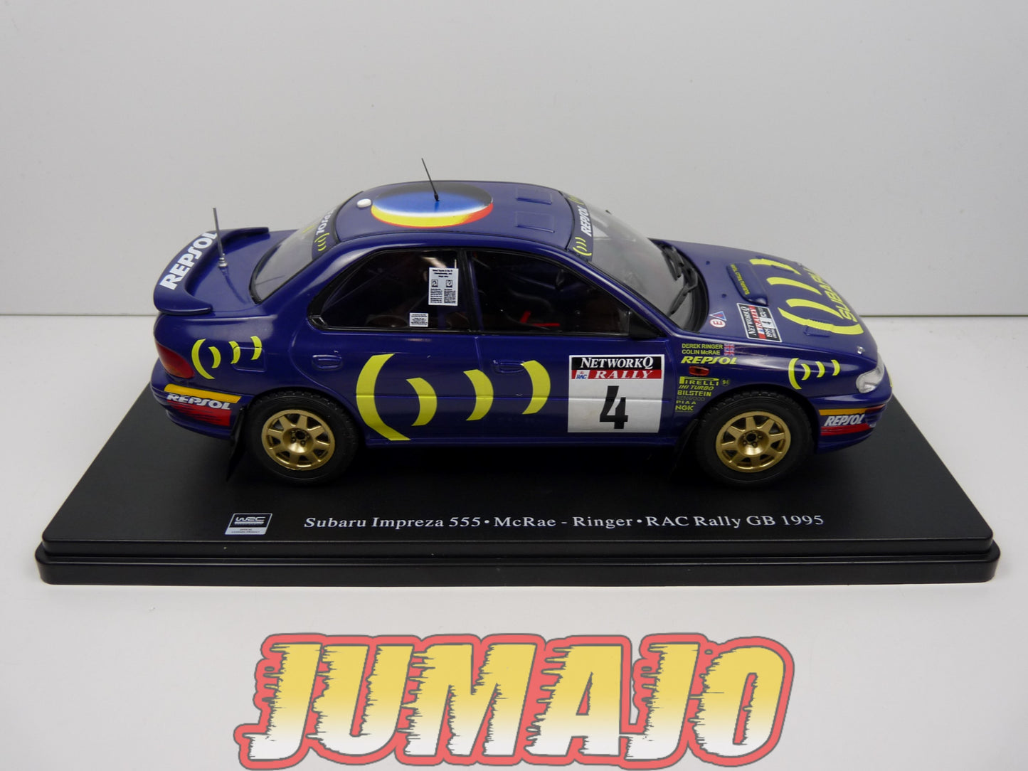 RVQ23 Voiture Rallye 1/24 SALVAT Models : SUBARU Impreza 555 1995 #4 McRae