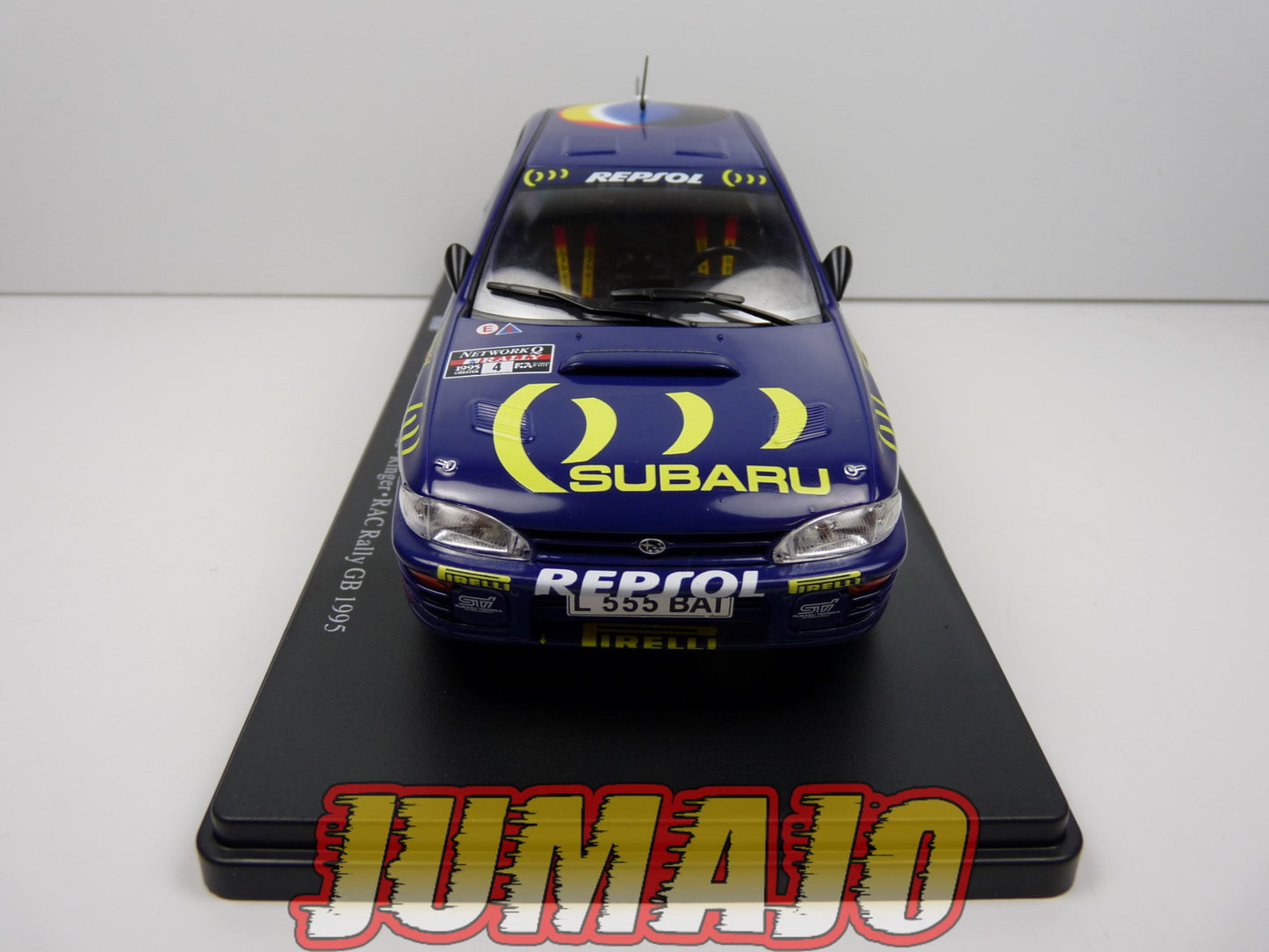 RVQ23 Voiture Rallye 1/24 SALVAT Models : SUBARU Impreza 555 1995 #4 McRae