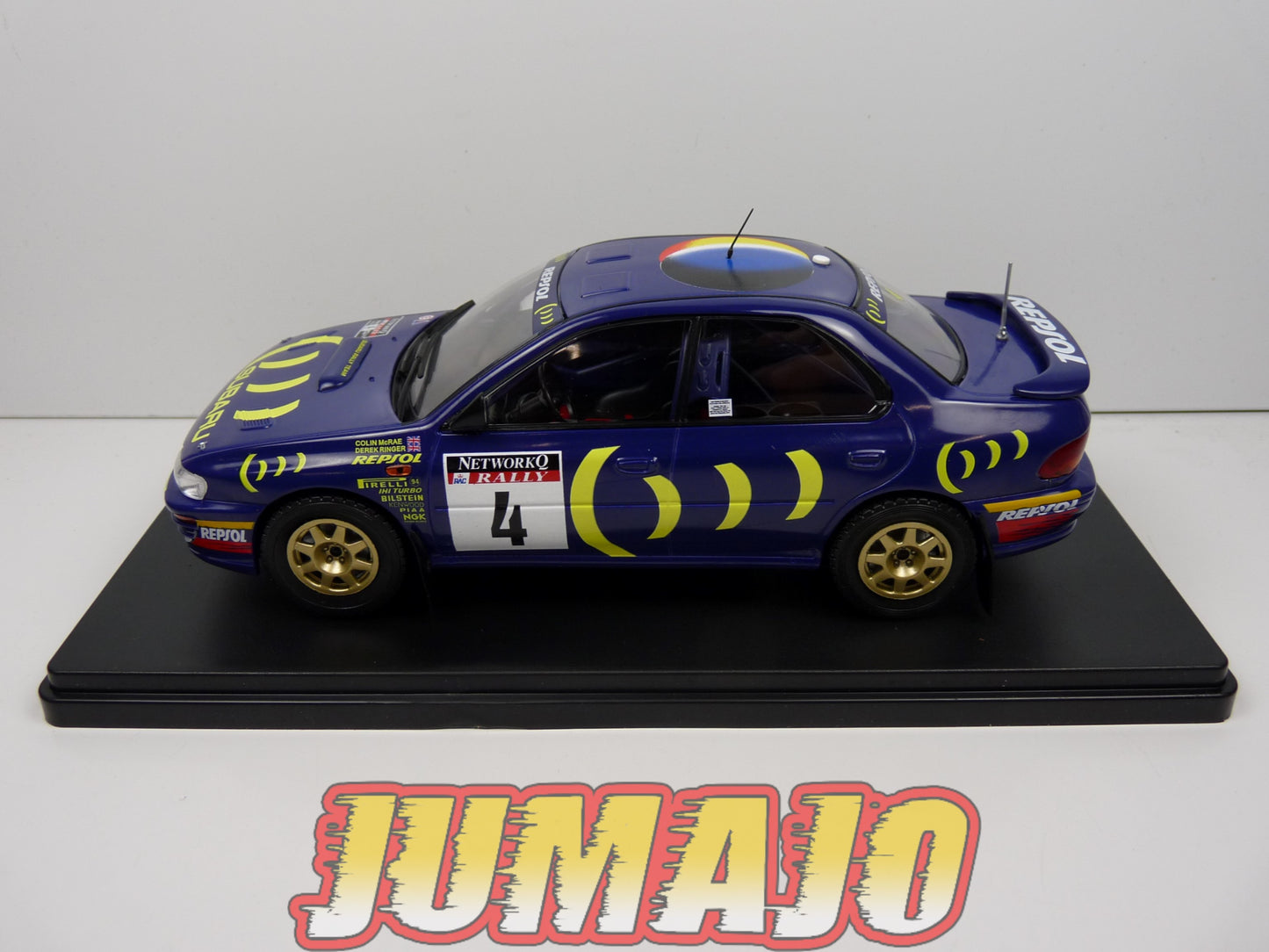 RVQ23 Voiture Rallye 1/24 SALVAT Models : SUBARU Impreza 555 1995 #4 McRae