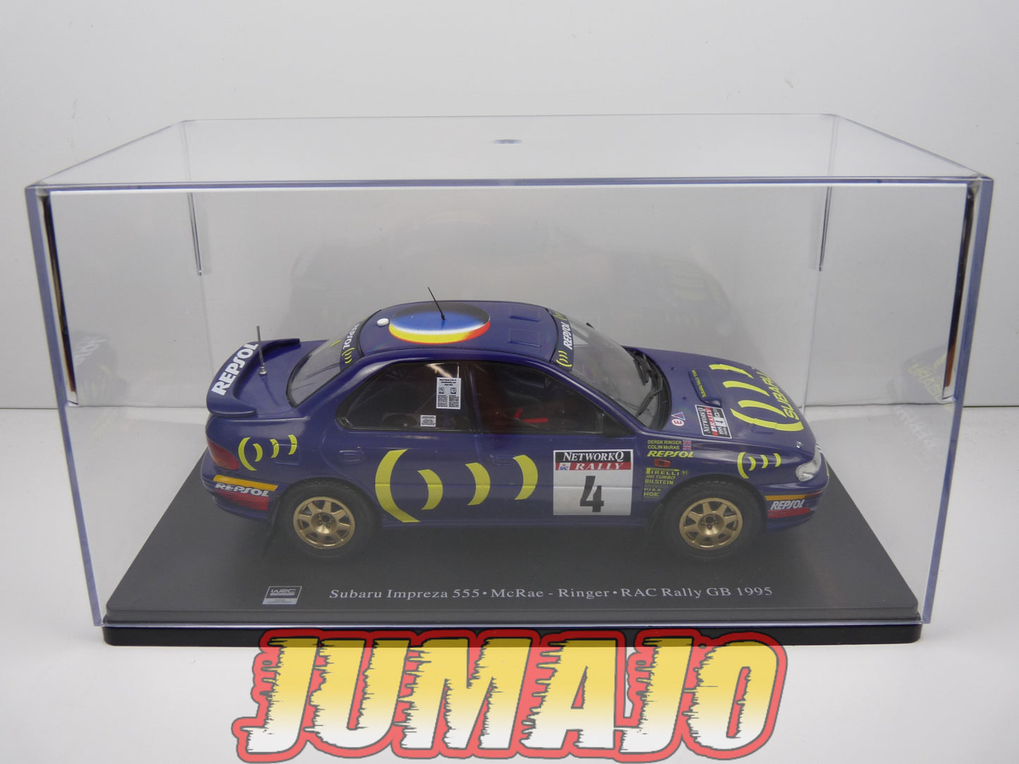 RVQ23 Voiture Rallye 1/24 SALVAT Models : SUBARU Impreza 555 1995 #4 McRae
