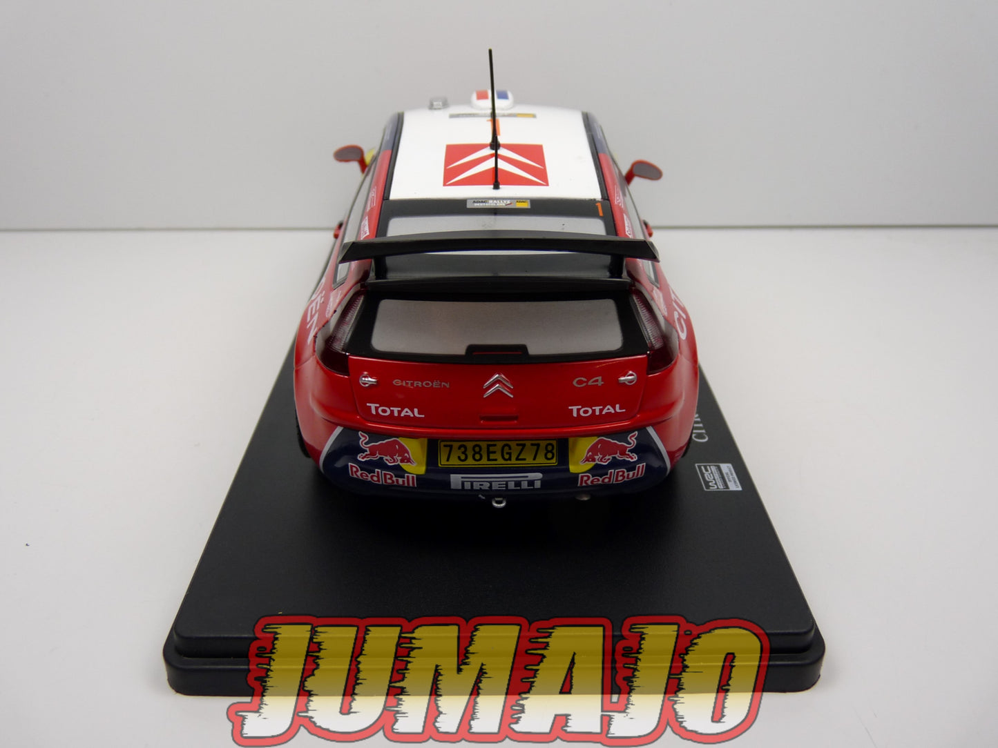 RVQ24 Voiture Rallye 1/24 SALVAT Models : CITROEN C4 WRC 2008 #1 Loeb Elena