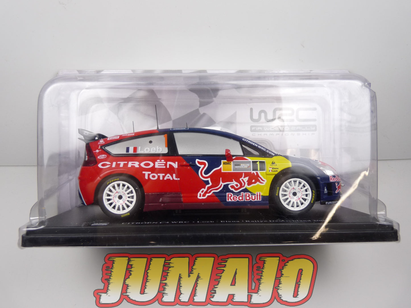 RVQ24 Voiture Rallye 1/24 SALVAT Models : CITROEN C4 WRC 2008 #1 Loeb Elena