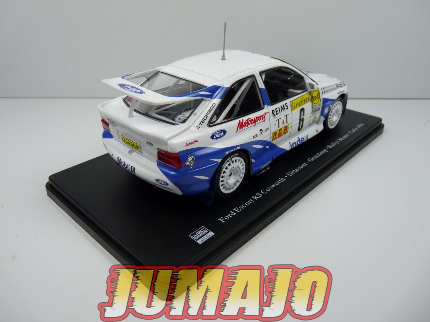 RVQ25 Voiture Rallye 1/24 SALVAT Models : FORD Escort RS Cosworth 1994 #6 Delecour