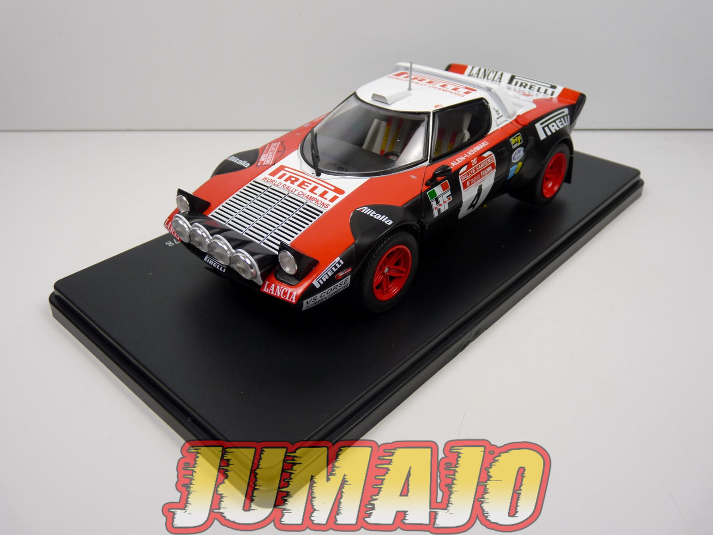 RVQ26 Voiture Rallye 1/24 SALVAT Models : Lancia Stratos HF Alen 1978 #4