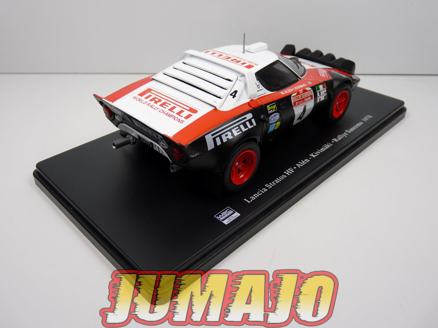 RVQ26 Voiture Rallye 1/24 SALVAT Models : Lancia Stratos HF Alen 1978 #4