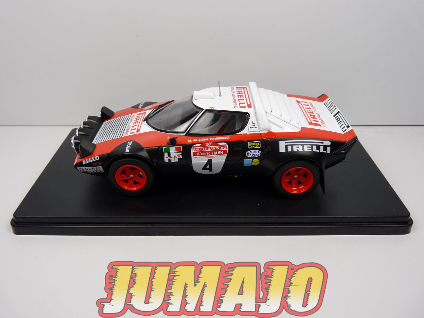RVQ26 Voiture Rallye 1/24 SALVAT Models : Lancia Stratos HF Alen 1978 #4