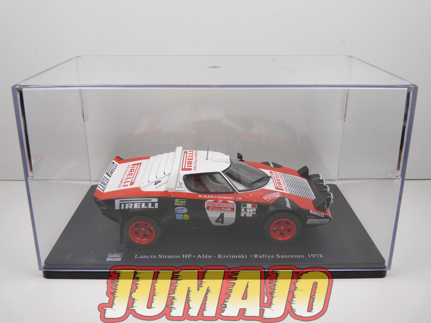 RVQ26 Voiture Rallye 1/24 SALVAT Models : Lancia Stratos HF Alen 1978 #4