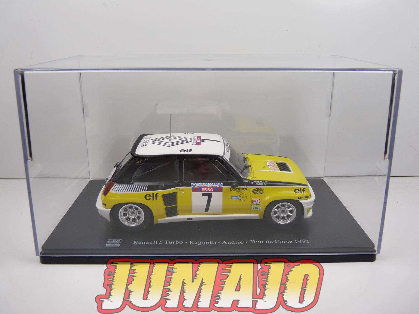 RVQ27 Voiture Rallye 1/24 SALVAT Models : RENAULT 5 Turbo 1982 #7 Ragnotti Andrié