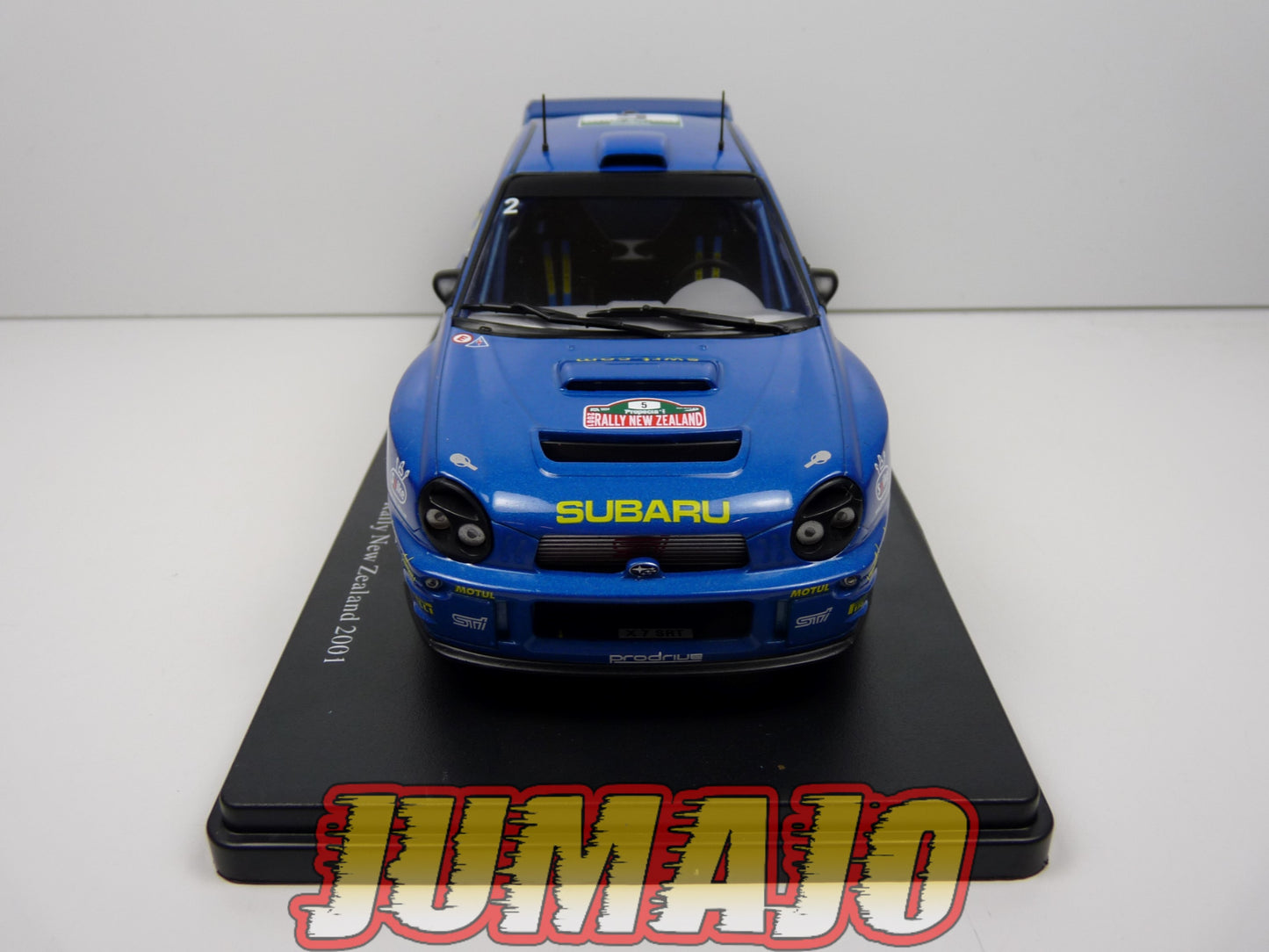 RVQ28 Voiture Rallye 1/24 SALVAT Models : SUBARU Impreza S7 WRC 2001 #5 Burns
