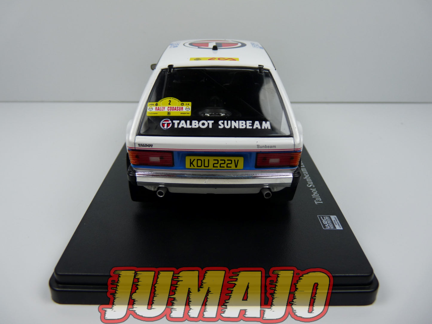 RVQ29 Voiture Rallye 1/24 SALVAT Models : TALBOT Sunbeam lotus 1981 #2 Fréquein Todt