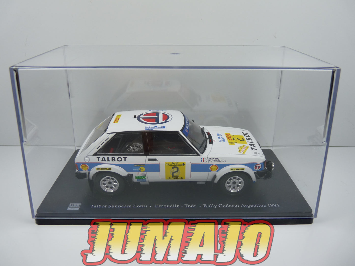 RVQ29 Voiture Rallye 1/24 SALVAT Models : TALBOT Sunbeam lotus 1981 #2 Fréquein Todt