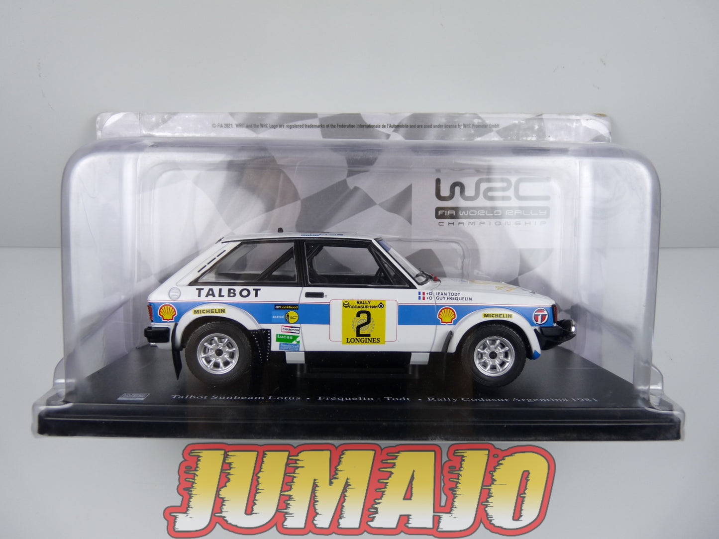RVQ29 Voiture Rallye 1/24 SALVAT Models : TALBOT Sunbeam lotus 1981 #2 Fréquein Todt