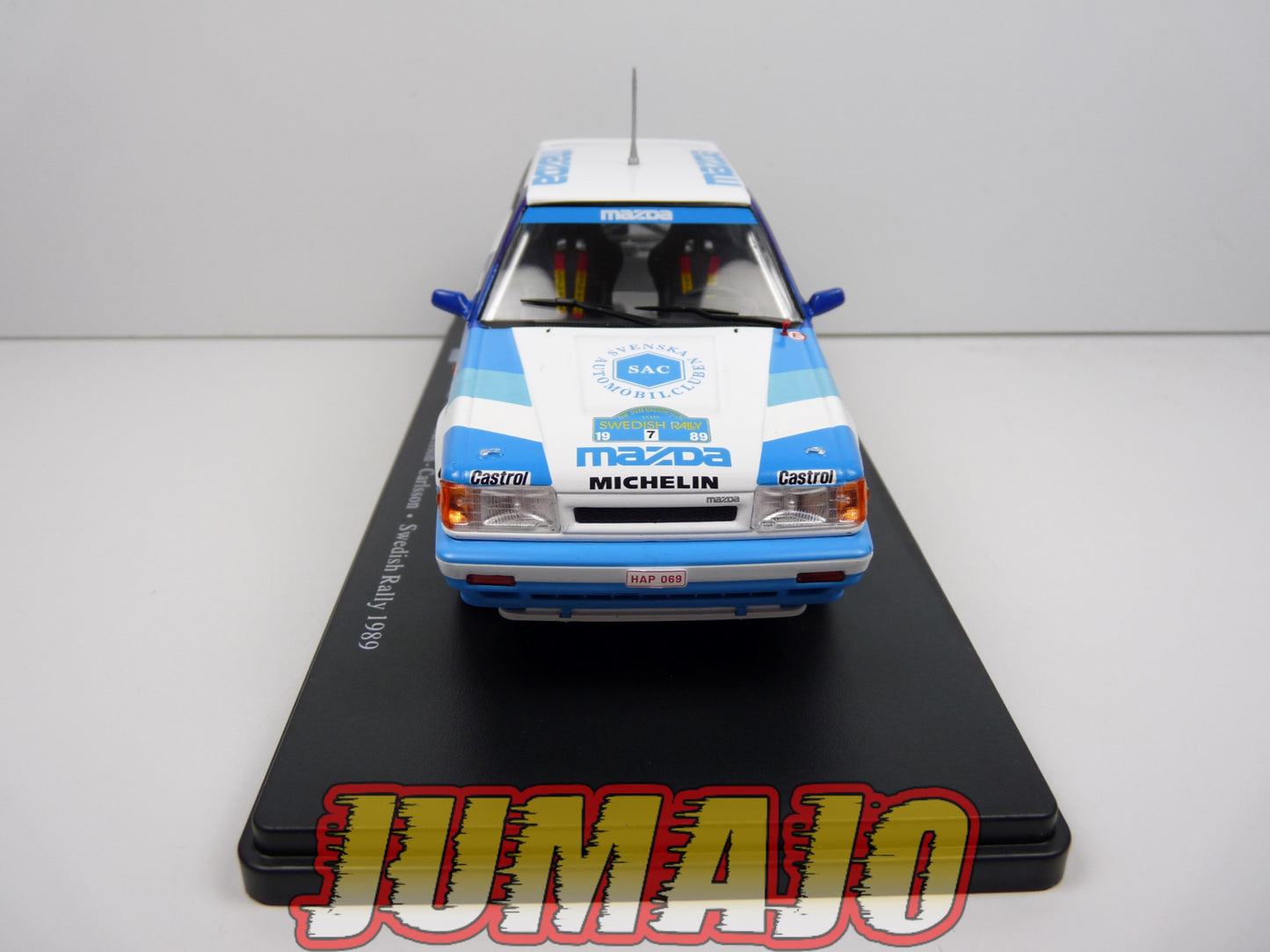 RVQ35 Voiture Rallye 1/24 SALVAT Models : Mazda 323 4WD Carlsson 1989 #7