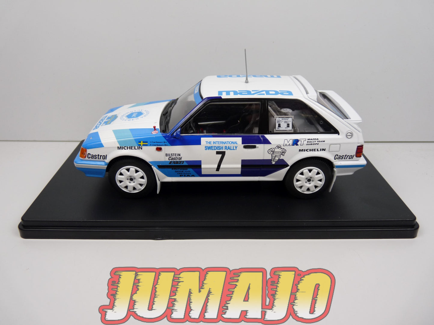 RVQ35 Voiture Rallye 1/24 SALVAT Models : Mazda 323 4WD Carlsson 1989 #7