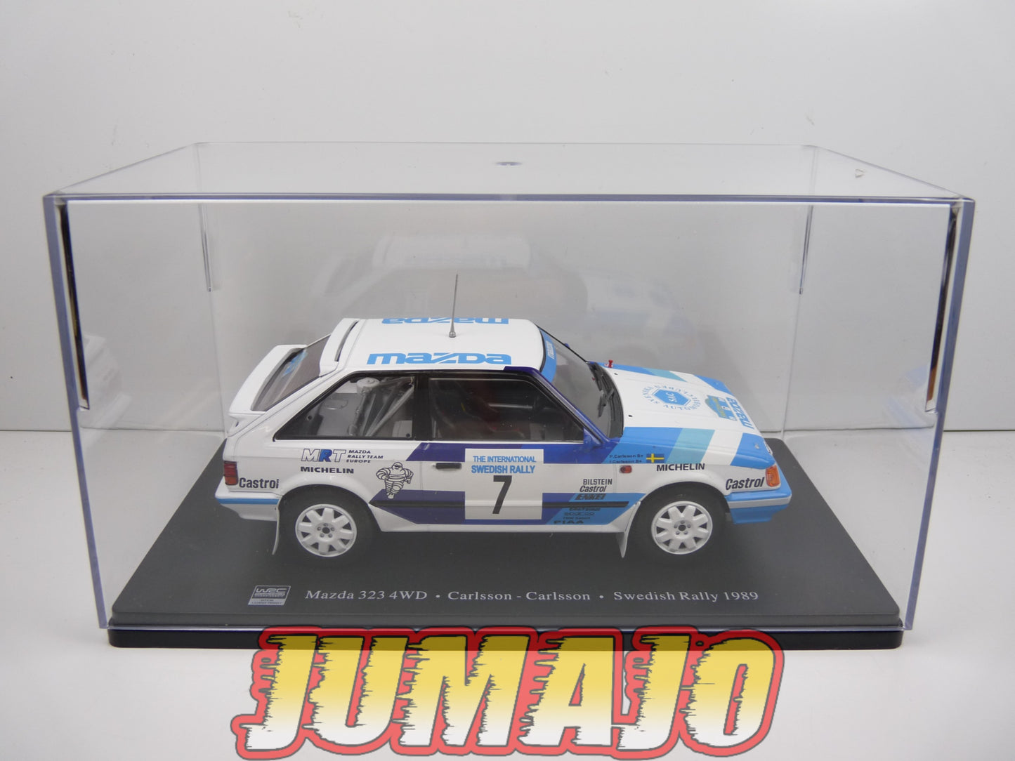 RVQ35 Voiture Rallye 1/24 SALVAT Models : Mazda 323 4WD Carlsson 1989 #7