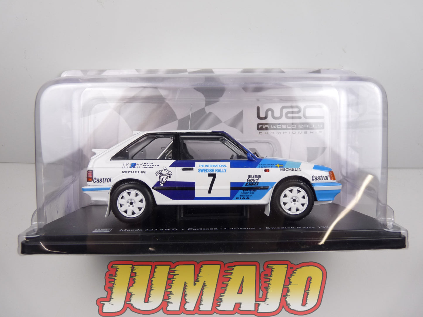 RVQ35 Voiture Rallye 1/24 SALVAT Models : Mazda 323 4WD Carlsson 1989 #7