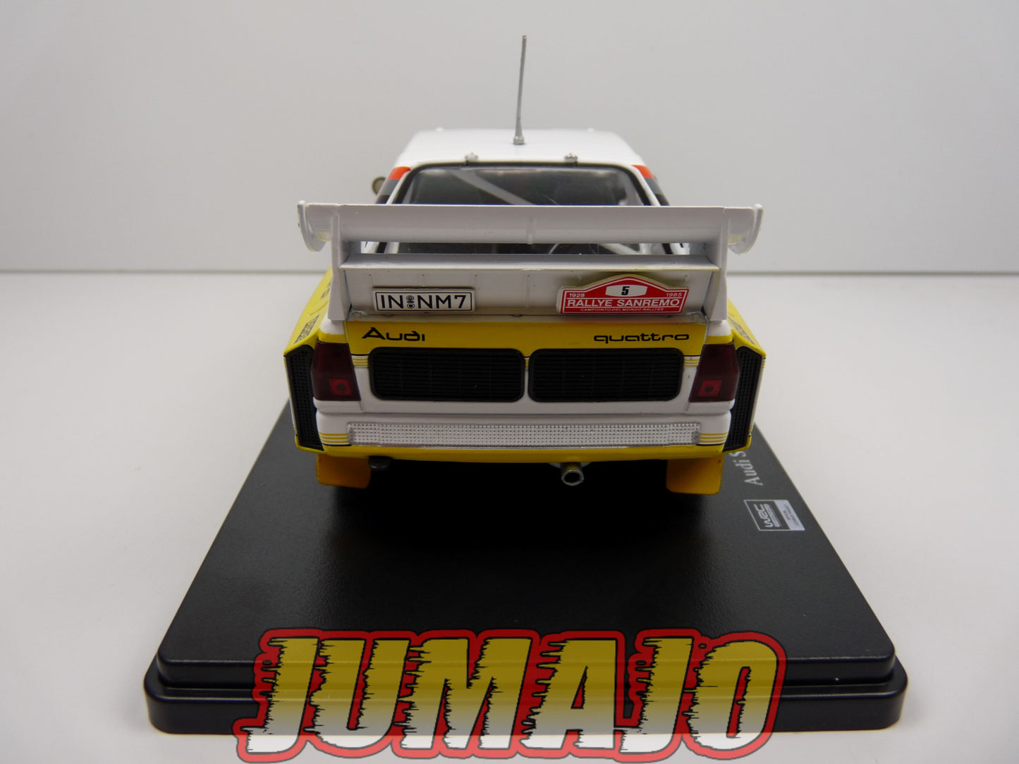 RVQ36 Voiture Rallye 1/24 SALVAT Models : AUDI Sport Quattro S1 1985 #5 Rohrl