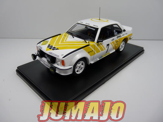 RVQ38 Voiture Rallye 1/24 SALVAT Models : OPEL Ascona 400 1980 #7 Kullang Berglund