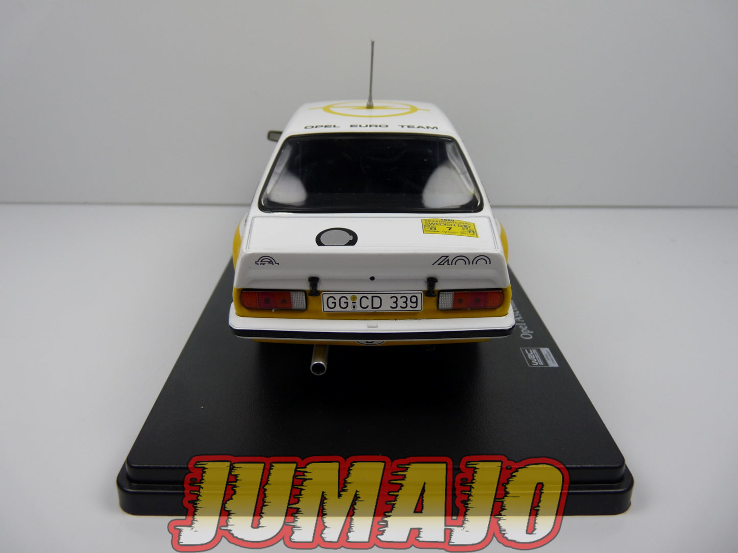 RVQ38 Voiture Rallye 1/24 SALVAT Models : OPEL Ascona 400 1980 #7 Kullang Berglund