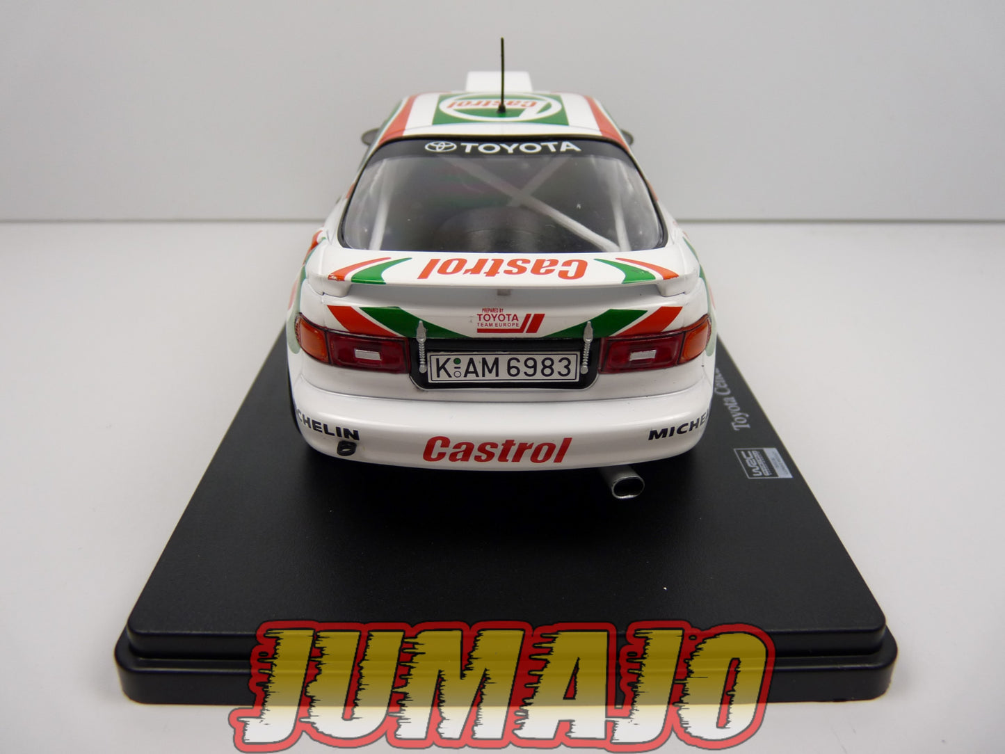 RVQ8 Voiture Rallye 1/24 SALVAT Models : TOYOTA Celica Turbo ST185 1994 #8 Auriol Occelli