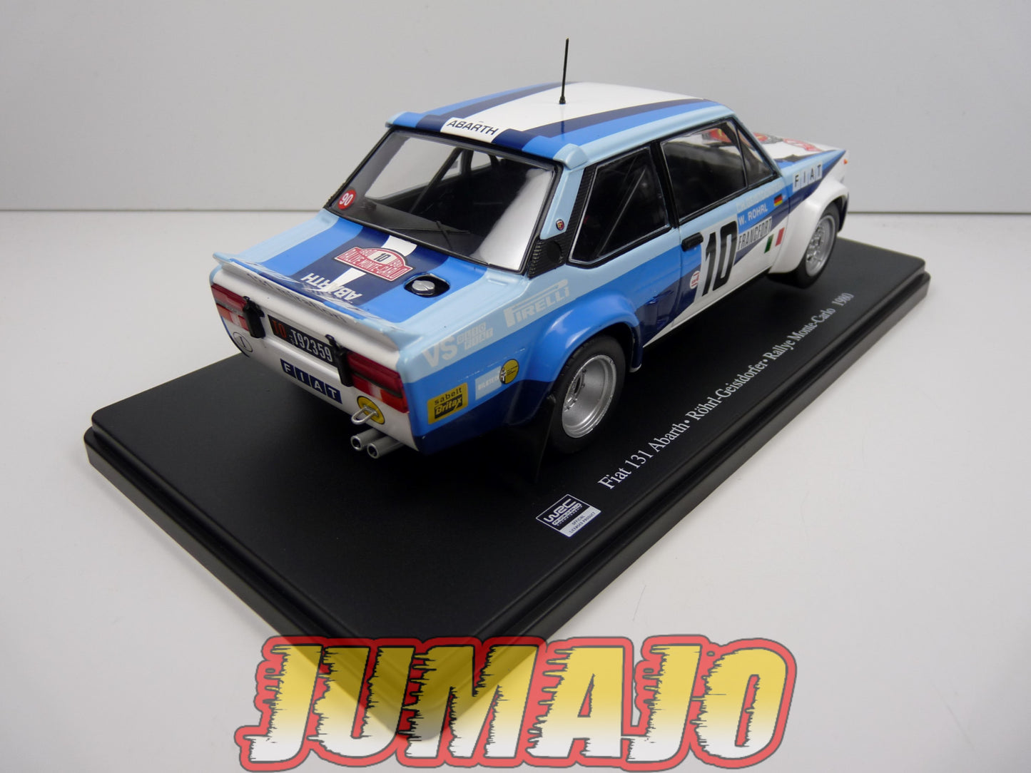 RVQ9 Voiture Rallye 1/24 SALVAT Models : FIAt 131 Abarth 1980 #10 Rohrl
