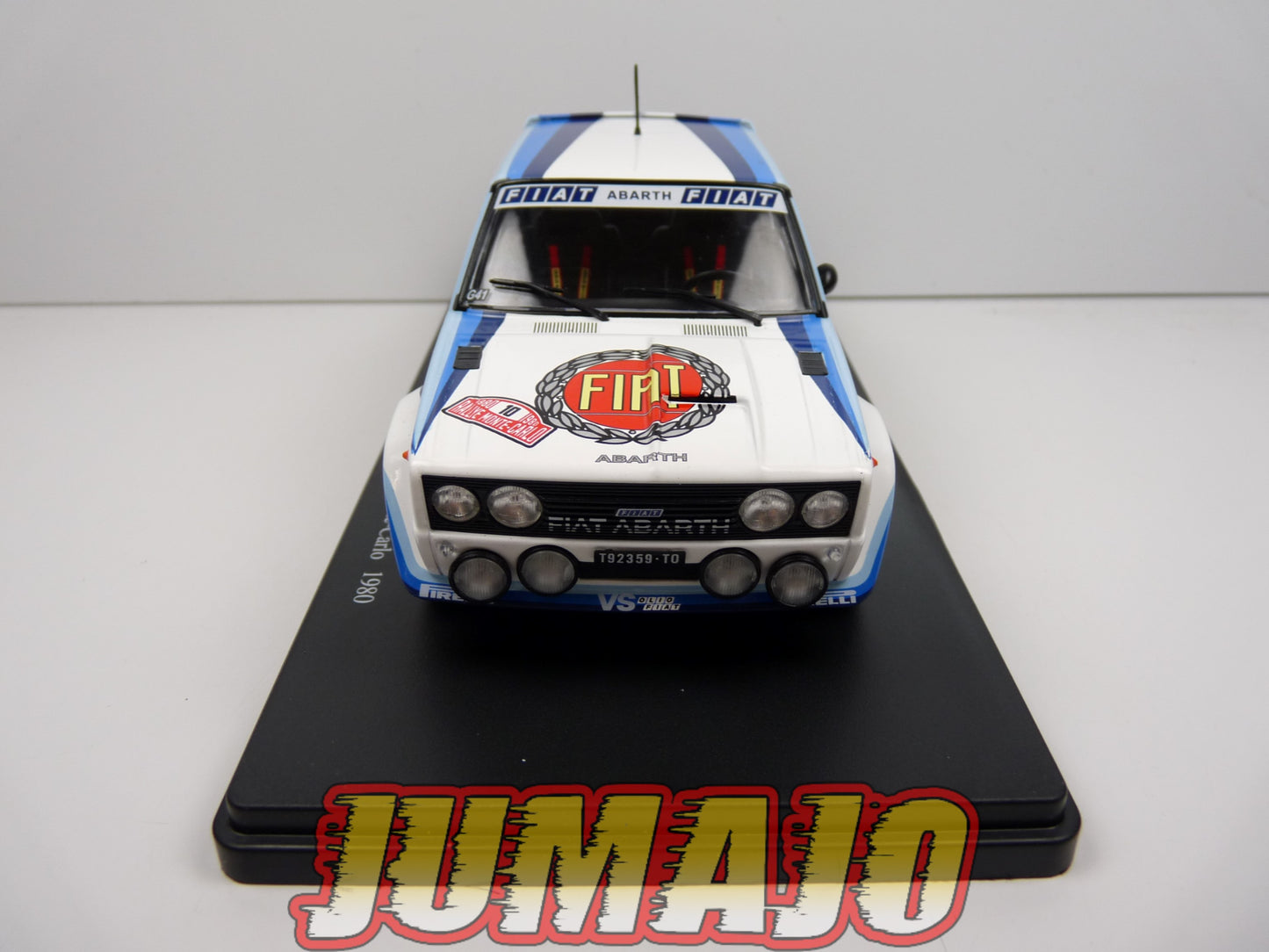 RVQ9 Voiture Rallye 1/24 SALVAT Models : FIAt 131 Abarth 1980 #10 Rohrl