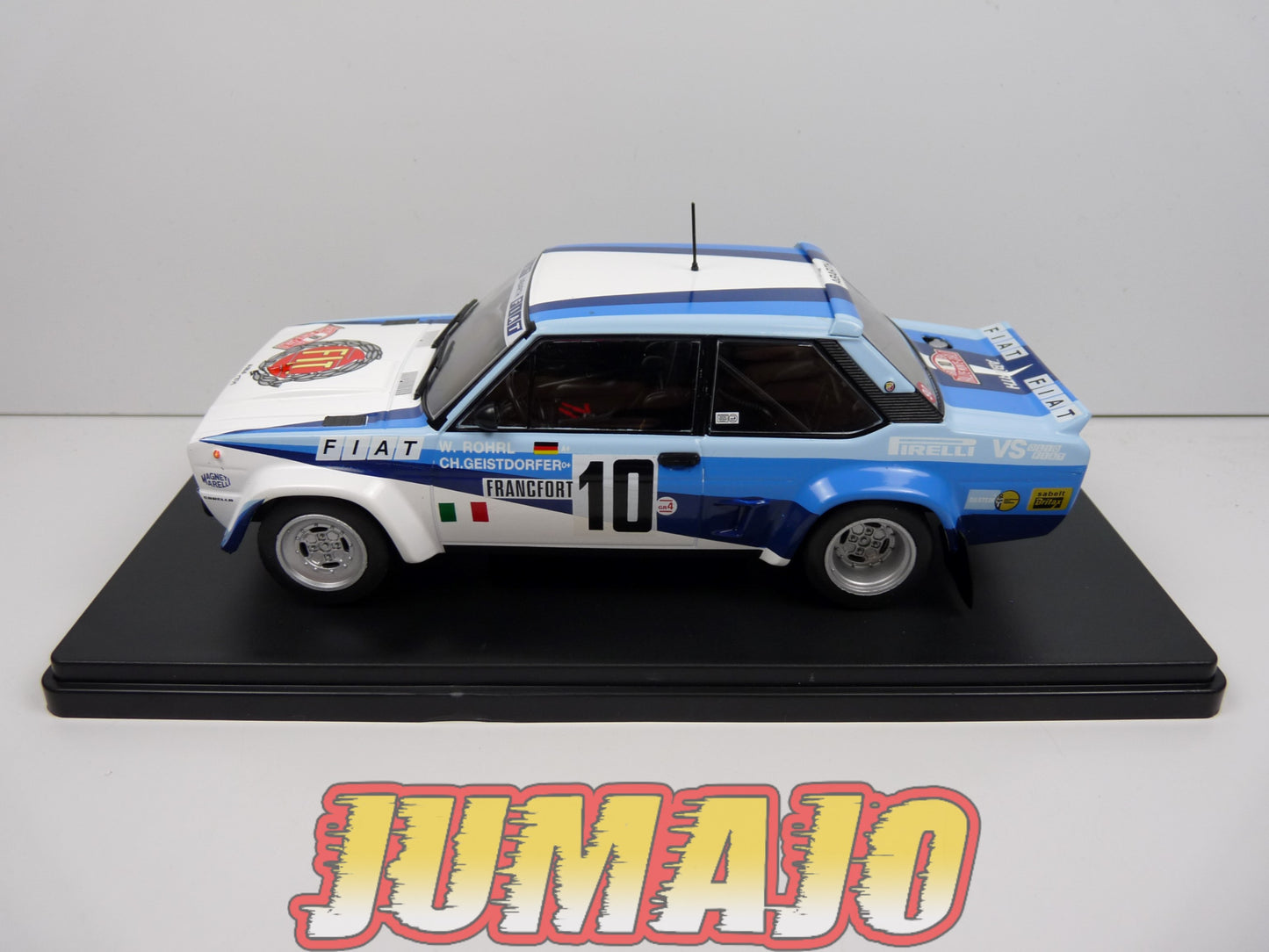 RVQ9 Voiture Rallye 1/24 SALVAT Models : FIAt 131 Abarth 1980 #10 Rohrl