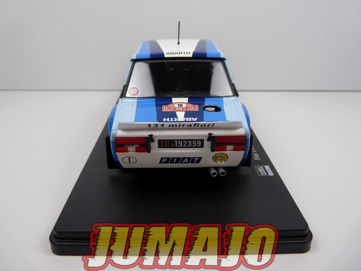 RVQ9 Voiture Rallye 1/24 SALVAT Models : FIAt 131 Abarth 1980 #10 Rohrl