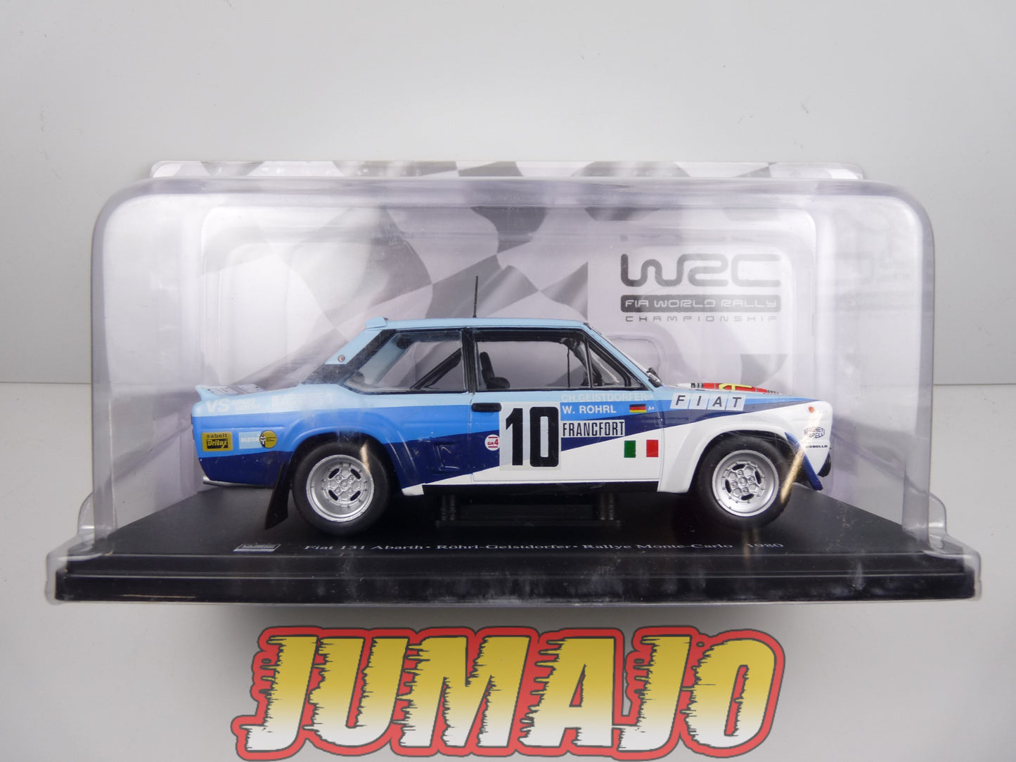 RVQ9 Voiture Rallye 1/24 SALVAT Models : FIAt 131 Abarth 1980 #10 Rohrl