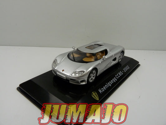 SC56 voiture 1/43 SALVAT Supercars : KOENIGSEGG CC8S 2002