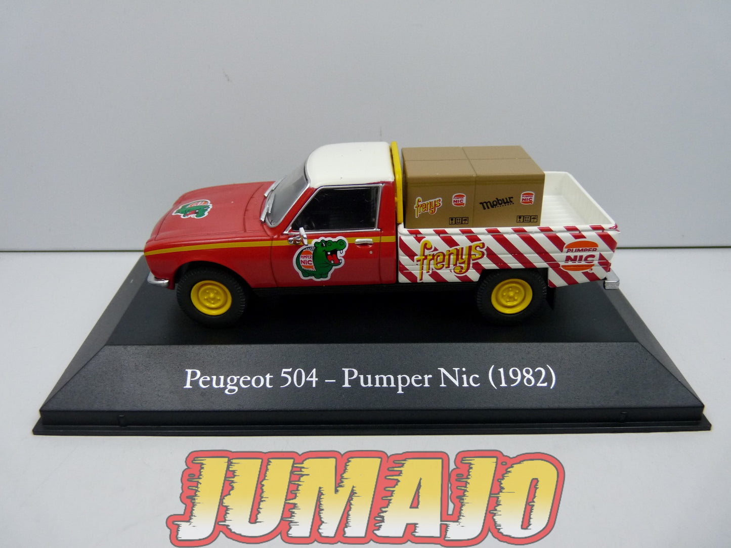 SER20 Voiture 1/43 SALVAT Vehiculos Servicios : PEUGEOT 504 - Pumper Nic (1982)