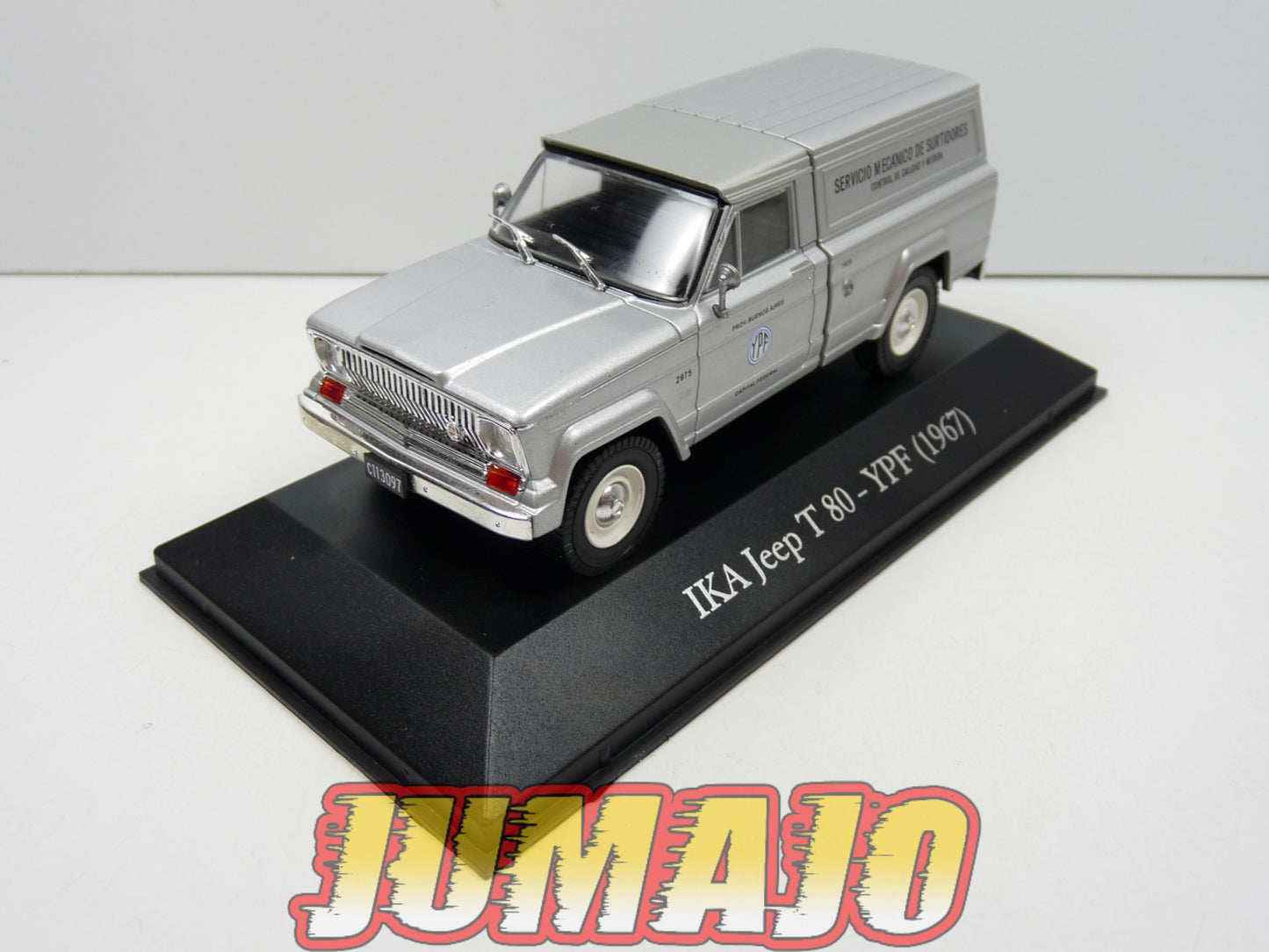 SER28 Voiture 1/43 SALVAT Vehiculos Servicios : IKA Jeep T 80 - YPF (1967)