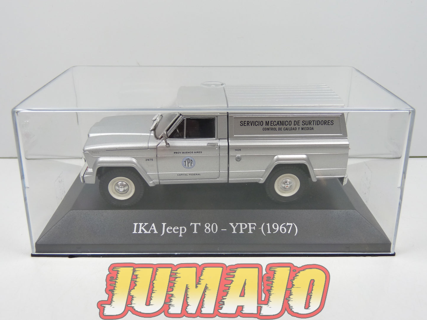 SER28 Voiture 1/43 SALVAT Vehiculos Servicios : IKA Jeep T 80 - YPF (1967)