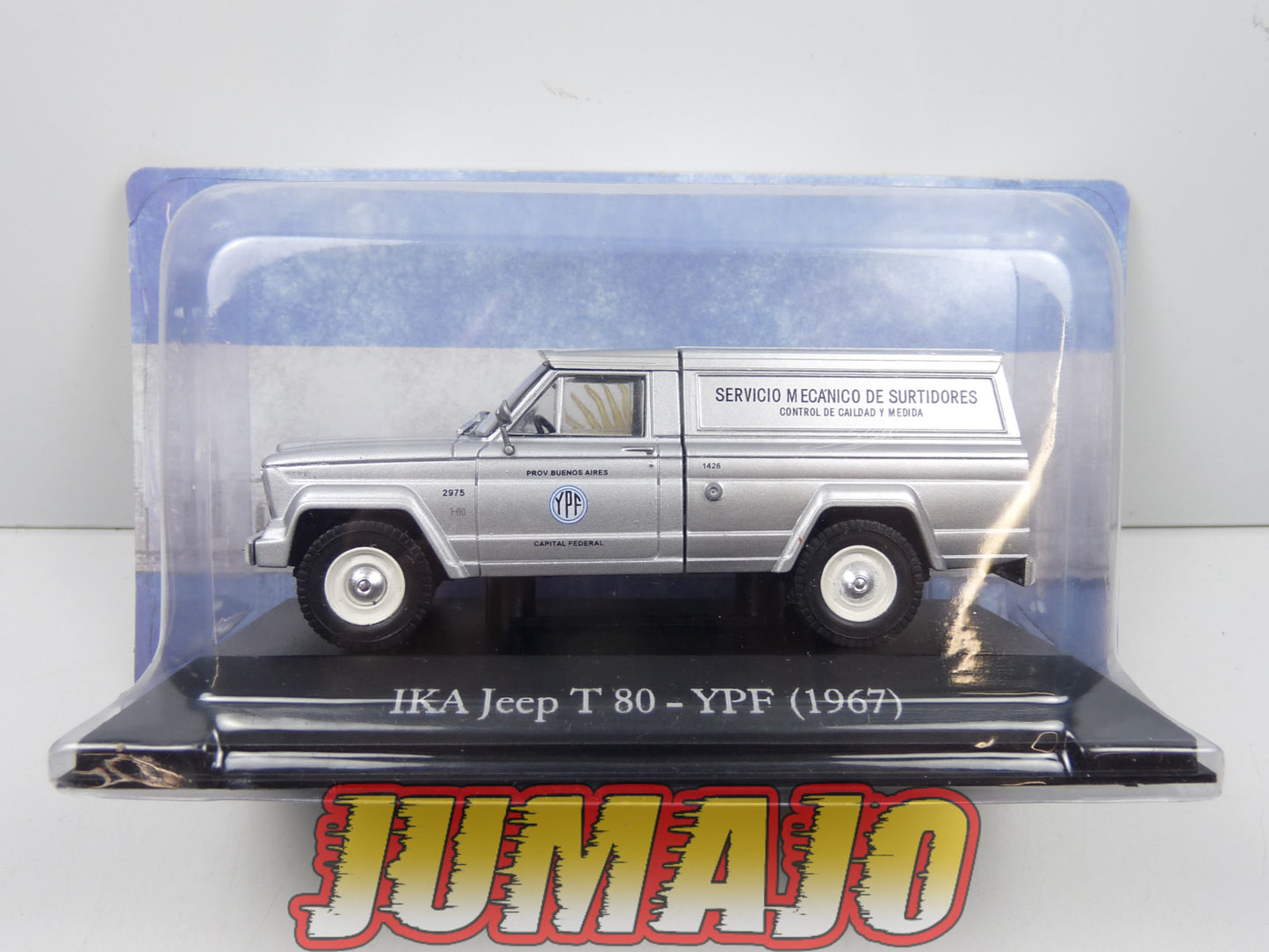 SER28 Voiture 1/43 SALVAT Vehiculos Servicios : IKA Jeep T 80 - YPF (1967)