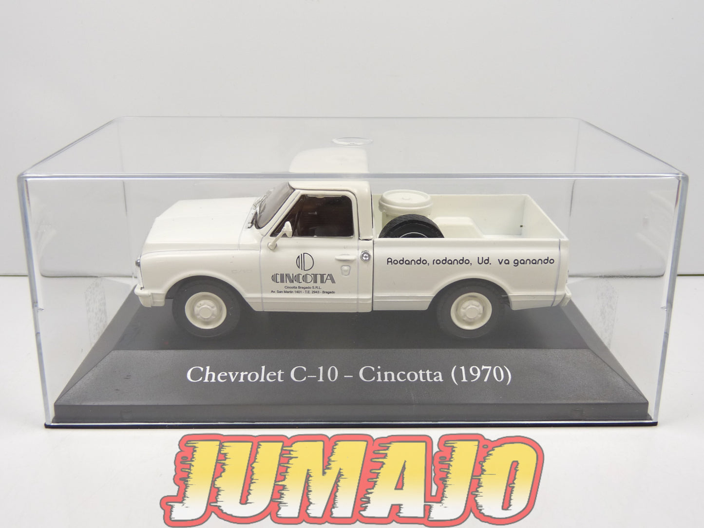 SER41 Voiture 1/43 SALVAT Vehiculos Servicios : CHEVROLET C-10 - Pneu Cincotta (1970)