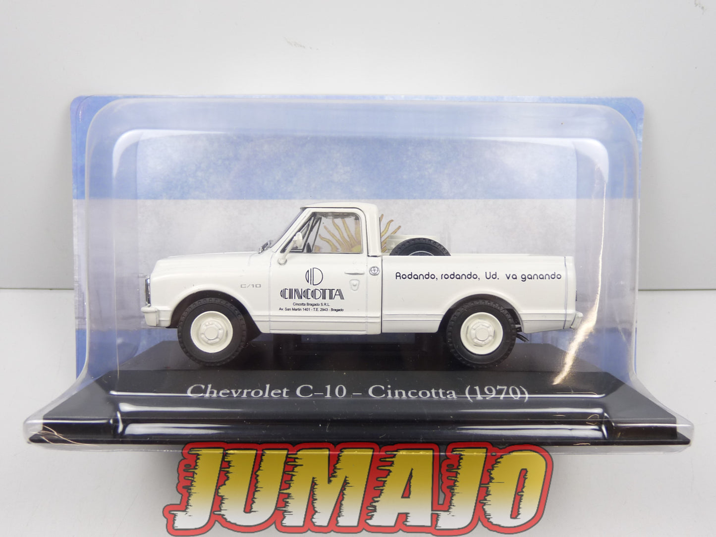 SER41 Voiture 1/43 SALVAT Vehiculos Servicios : CHEVROLET C-10 - Pneu Cincotta (1970)