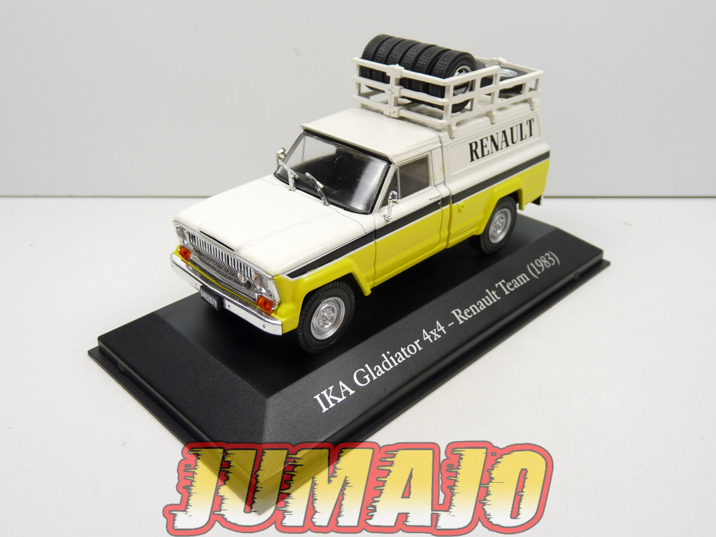 SER43 Voiture 1/43 SALVAT Vehiculos Servicios : IKA Gladiator 4x4 - Renault Team (1983)