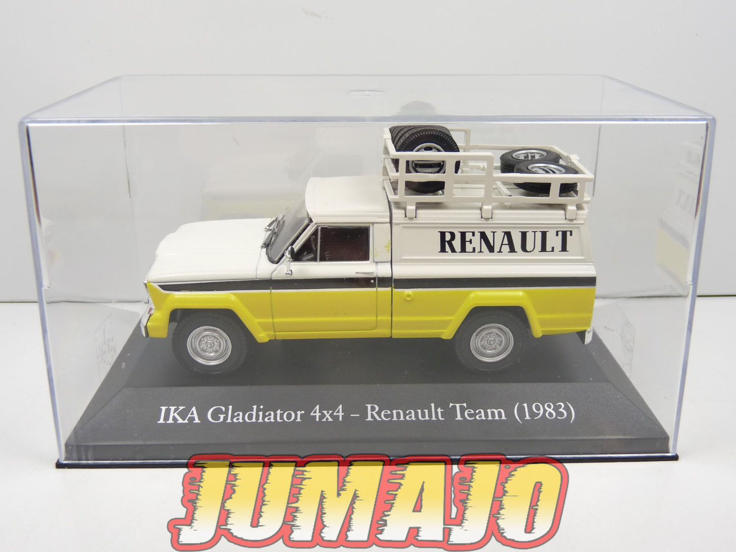 SER43 Voiture 1/43 SALVAT Vehiculos Servicios : IKA Gladiator 4x4 - Renault Team (1983)