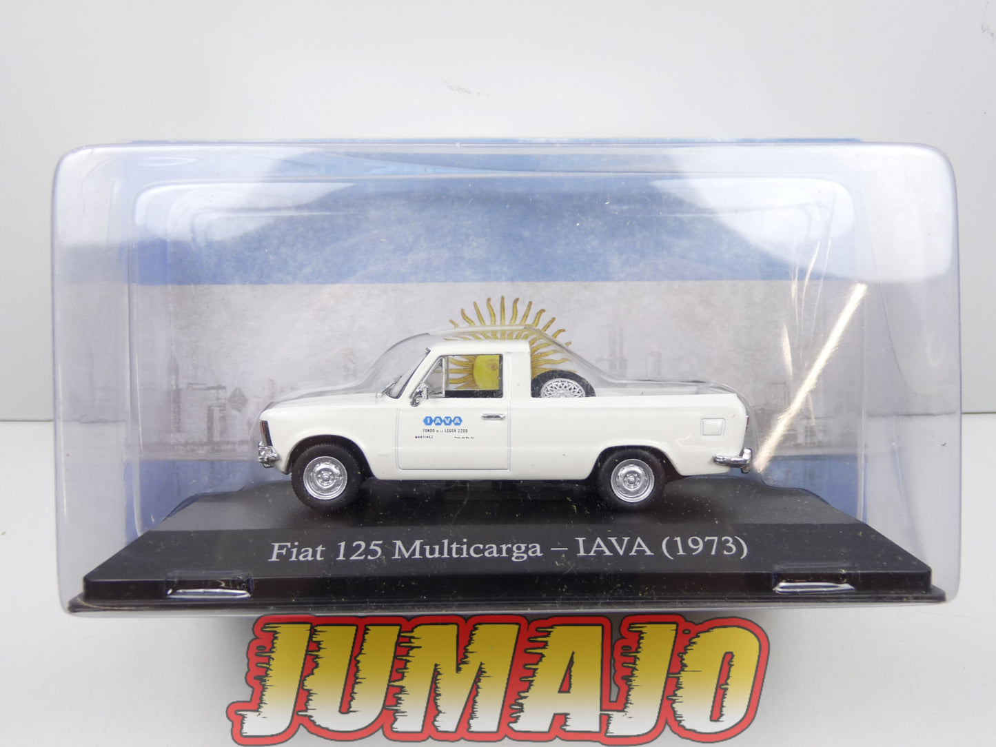 SER48 Voiture 1/43 SALVAT Vehiculos Servicios : FIAT 125 Multicarga - Pneu IAVA (1973)