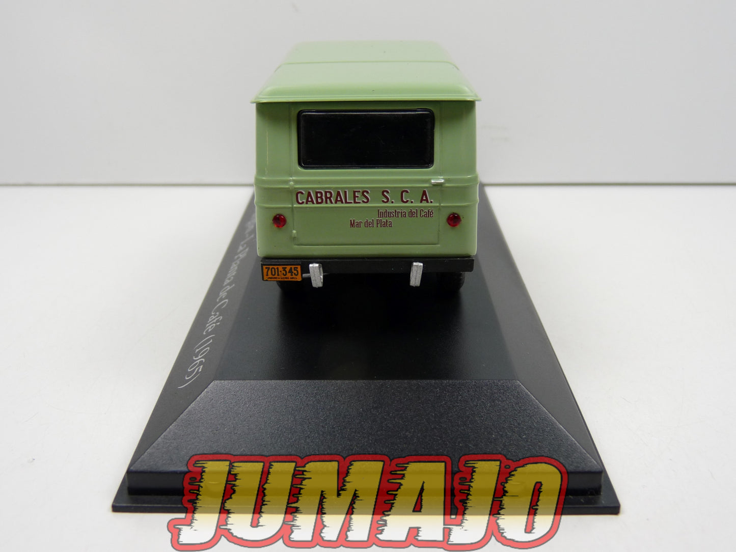 SER49 Voiture 1/43 SALVAT Vehiculos Servicios : IKA Sabu Furgon JEEP Willys - La Planta de Café (1965)