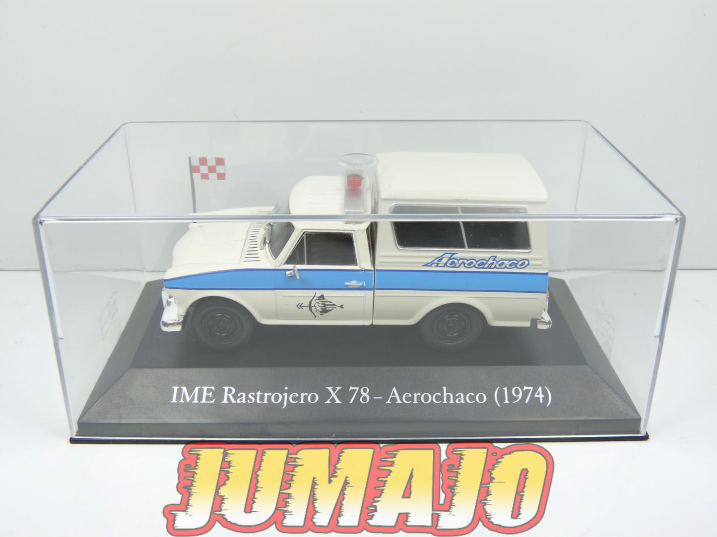 SER53 Voiture 1/43 SALVAT Vehiculos Servicios : IME Rastrojero X 78 - Aerochaco aeroport 1974