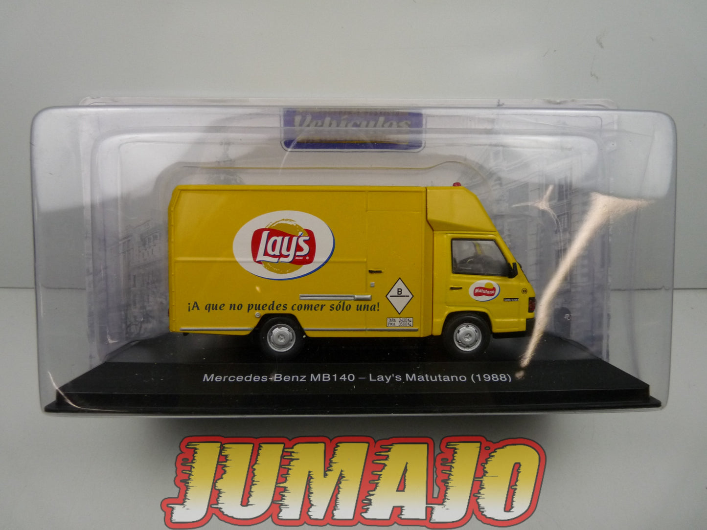 SSP15 1/43 SALVAT véhicules Livraison ESPAGNE : Mercedes-Benz MB140 Lay's Matutano 1988