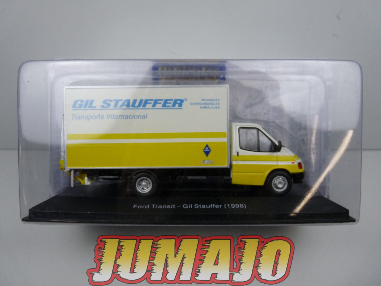 SSP17 1/43 SALVAT véhicules Livraison ESPAGNE : Ford Transit Gil Stauffer 1998