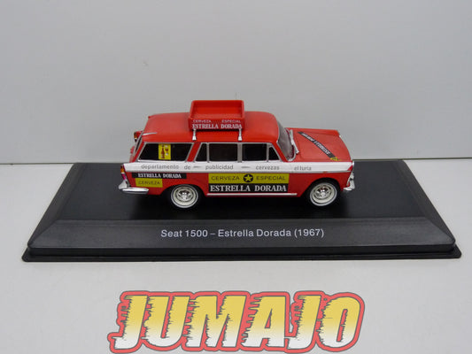 SSP20 1/43 SALVAT véhicules Livraison ESPAGNE : Seat 1500 Estrella Dorada bière 1967