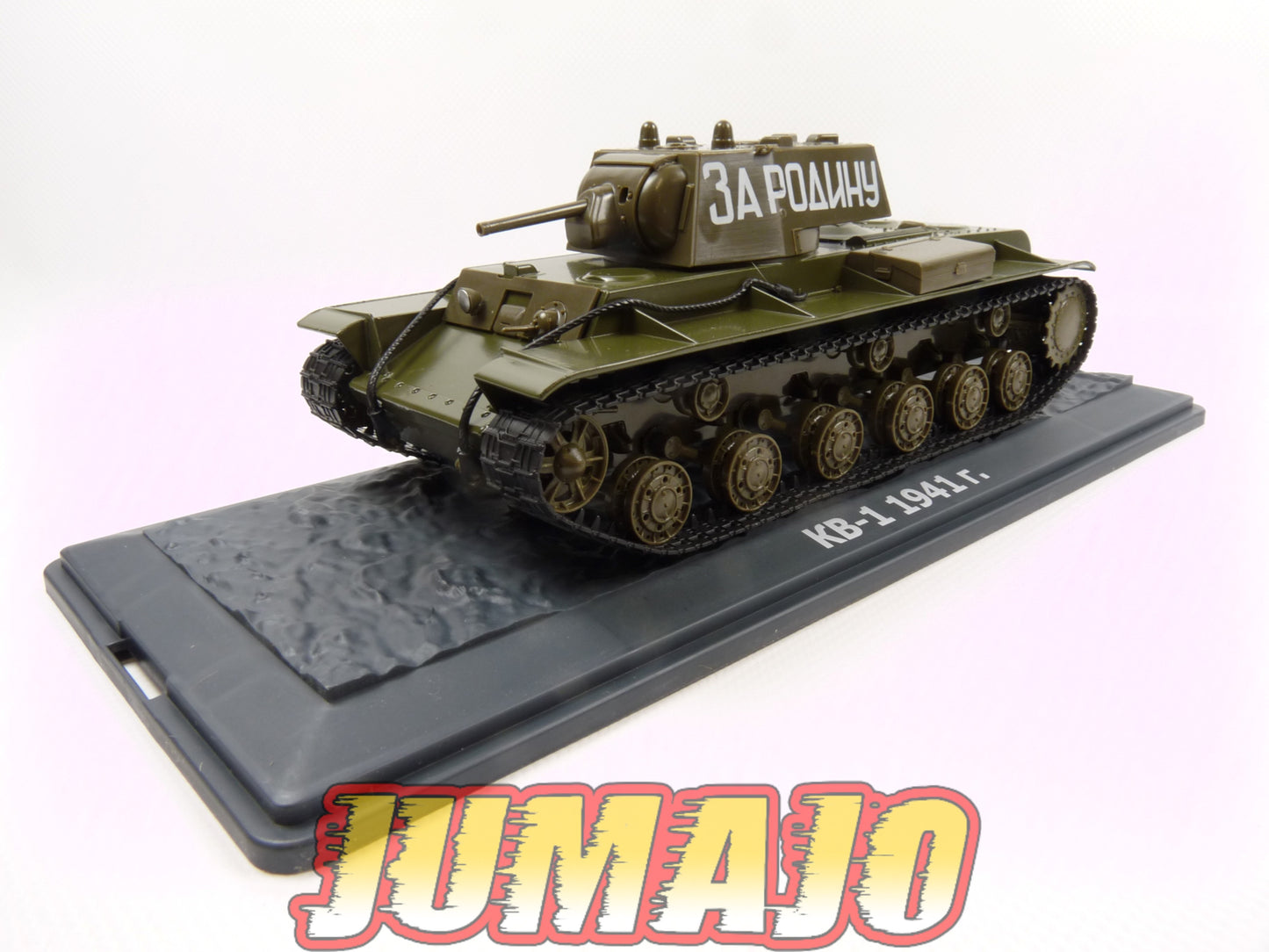 TKI3 DéAGOSTINI IXO 1/43 TANKS Russe : KV-1 - 1941 Blister abimé