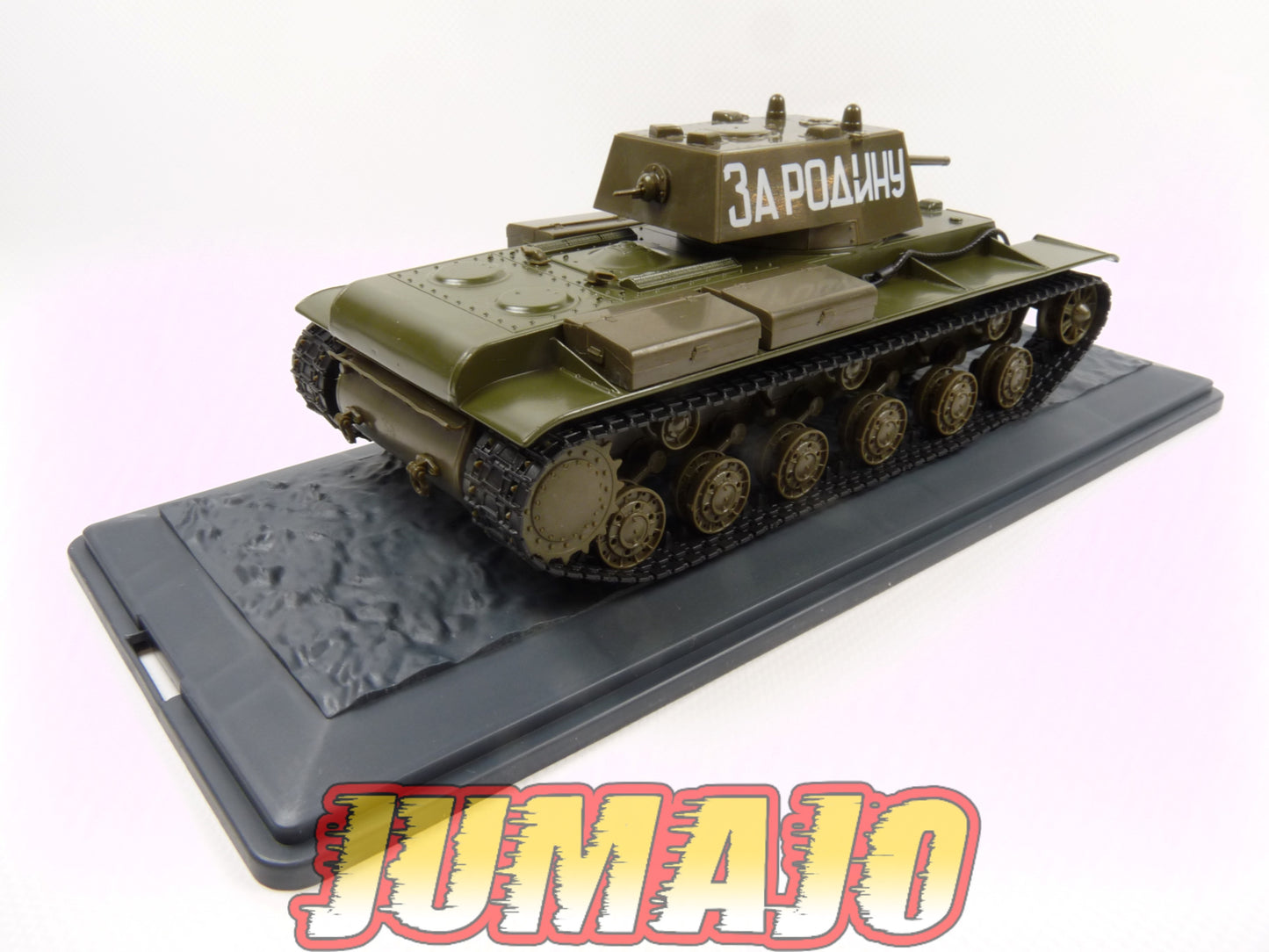 TKI3 DéAGOSTINI IXO 1/43 TANKS Russe : KV-1 - 1941 Blister abimé